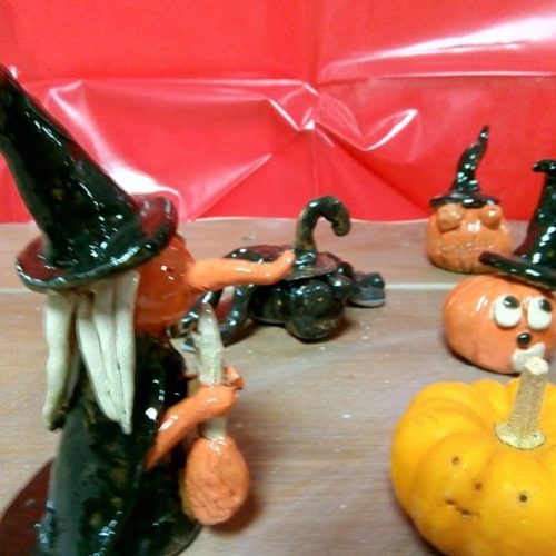 Stage enfant poterie Halloween -poterie - Atap Aubagne