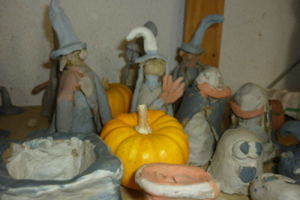 stage enfants poterie citrouille-poterie - Atap Aubagne